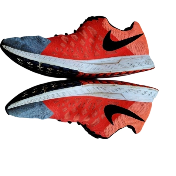 Nike Zoom Pegasus 31 Men’s Size 12 Dark Gray/Orange  Running Shoes - Picture 6 of 14